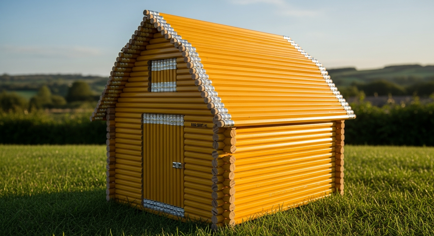 The Classic — barn-style pencil shed